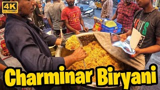 Charminar Biryani Royapettah  Chennais Famous Biryani Shop  Chennai Street Food Review in Tamil [upl. by Forcier]