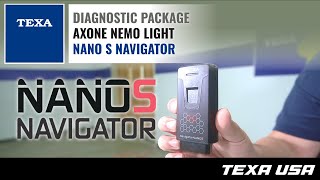 TEXA Package Axone Nemo Light x Nano S Navigator Unboxing [upl. by Eidnil]