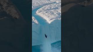 Kayaking An Ice Waterfall 🤯 [upl. by Aaronson601]