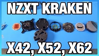 NZXT Kraken X42 X52 X62 Build Quality Analysis amp TearDown [upl. by Betthezul847]