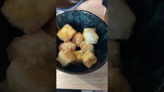 Agedashi tofu at home foodie japanesefood [upl. by Iramaj]