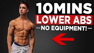 10 MIN LOWER AB WORKOUT GET YOUR LOWER ABS TO SHOW [upl. by Uke]