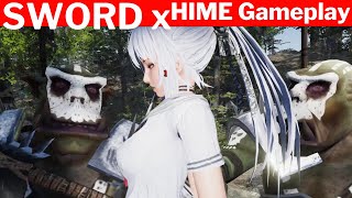 SWORD x HIME Gameplay  Game First Look [upl. by Fosque651]