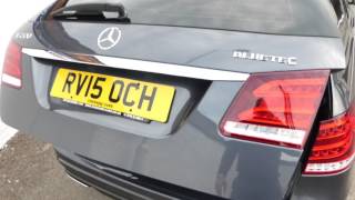 15 Reg Mercedes Benz E220 CDI AMG Night Edition Estate [upl. by Oiluarb]