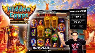 MORENO SLOT ONLINE  Gioco alla HIDDEN EGYPT DOUBLEMAX 🛕🎰 con Acquisti BONUS a BET MAX 🤑 [upl. by Azmuh]