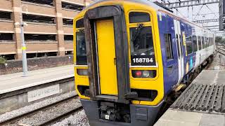 Class 158  Leeds  2022  DMU  Diesel Treinstel  UK  England  Brttrainz  Trainspotting  UK [upl. by Safire]