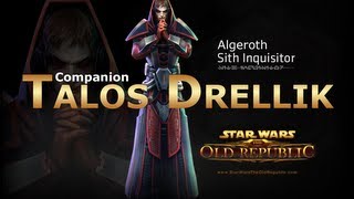 SWTOR Sith Inquisitor  Talos Drellik Conversations [upl. by Oralle]