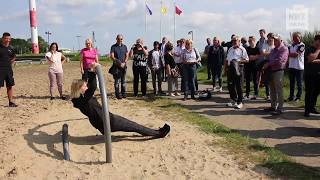 Einweihungsfeier des neuen FitnessParcours am Nordenhamer Strand [upl. by Enohsal]