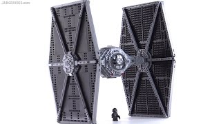 LEGO Star Wars UCS TIE Fighter review set 75095 [upl. by Atiuqa]