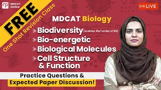 MDCAT Reconduct 2024  Free Revision Class 01  Biology  SZABMU  Sindh [upl. by Elfstan740]