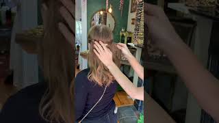 Barrette hair tutorial diy [upl. by Stimson]