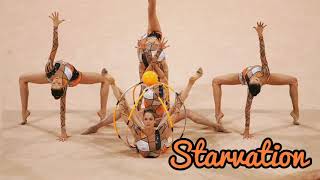 9 Starvation  Music for rhythmic gymnastics group [upl. by Nonnac]