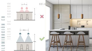 TIPOS DE LÁMPARA EN DESAYUNADOR DE COCINA MODERNAS [upl. by Wiles269]