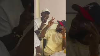 POPULAR NIGERIAN ACTOR IJEBU LINK UP WITH DAVIDO IN UK [upl. by Ailssa]