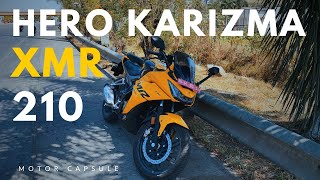 Hero KARIZMA XMR Ride Review [upl. by Aiciles]