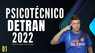 PSICOTECNICO DETRAN 2022 – Os testes mais cobrados no exame psicológico do DETRAN  AULA 01 [upl. by Leahcimal125]