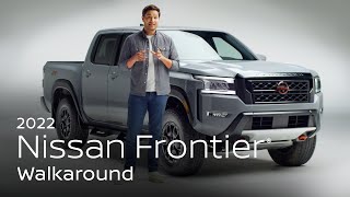 2022 Nissan Frontier Walkaround [upl. by Nospmas731]