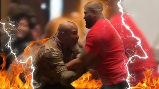 Shannon Briggs Attempts Takedown On Rampage Jackson [upl. by Schubert866]