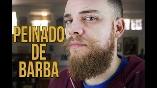 PEINADO DE BARBA Cómo tener la BARBA ESTIRADA [upl. by Enitsugua]