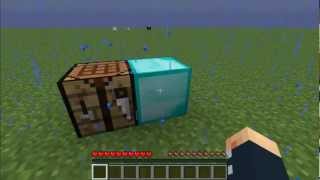 How to Make a Diamond Block in Minecraft [upl. by Daphie]