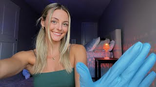 ASMR  Face Sculpting Session  Molding Your Perfect Features with My Hands  Latex Gloves [upl. by Siberson]