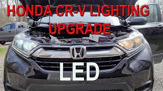 20172022 HONDA CRV HEADLIGHT LED BULB UPGRADE 5th GEN Hikari HyperStar [upl. by Ayatnwahs495]