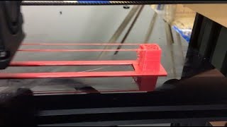 200mm Super Bridging Test on Tevo Tornado 3d Printer [upl. by Nesilla780]