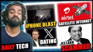 Airtel Satellite internet is Ready iPhone 14 Pro Max Exploded ₹83 Lakh Scam Ambani Link [upl. by Spears]