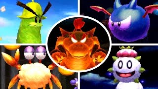 Yoshis New Island  All Bosses No Damage [upl. by Zetrauq708]