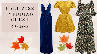 14 Fall 2022 Wedding Guest Dresses [upl. by Peckham]