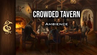 Crowded Tavern  Adventure Ambience  1 Hour dnd [upl. by Airal721]