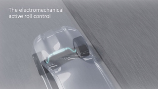 The electromechanical active roll control from Schaeffler Schaeffler [upl. by Aihseuqram]