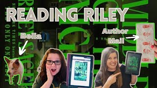 Reading Riley Sagers New Book  Fun Author Mail  Bella Makes Her YT Debut [upl. by Aifos]