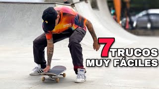 7 TRUCOS BÁSICOS SIN OLLIE QUE PUEDES APRENDER FACILMENTE [upl. by Elstan]