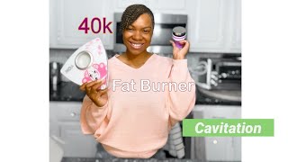 40K Cavitation Machine Review  Fat Burning Portable Ultrasonic Cavitation amp Laser Lipo [upl. by Arrait315]