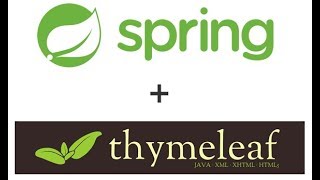 Spring Thymeleaf30x Integration Java Config No springboot Nowebxml [upl. by Ayidan]