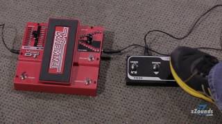 Footswitch Digitech FS3X no Pedal WHAMMY DT [upl. by Wilkens]