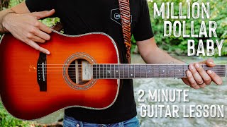 Million Dollar Baby Guitar Tutorial  Million Dollar Baby Tommy Richman Guitar Lesson 1026 [upl. by Wescott827]