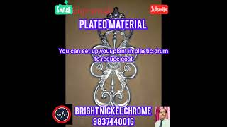 nickel chrome plating [upl. by Icken203]