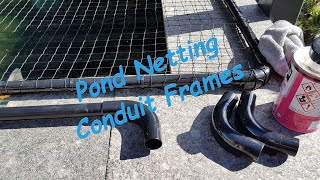 Pond Netting with a Conduit Frame [upl. by Jeremy]