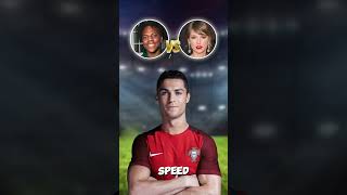 IShowSpeed Asks Ronaldo Best Singer  Justin Timberlake vs Selena Gomez vs Taylor Swift vs Miley Cyr [upl. by Anaihk]