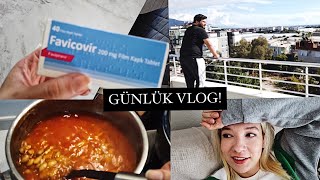 EŞİMLE KORONA OLDUK 🦠  BELİRTİLERİ  GÜNLÜK VLOG [upl. by Attelahs797]