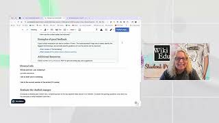 Week 7  WikiEdu Peer Review Process [upl. by Vashtia865]