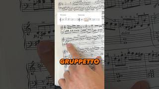 HOW TO PLAY A GRUPPETTO  Beethoven sonata no3 example that is always played wrong beethoven [upl. by Ketchan]