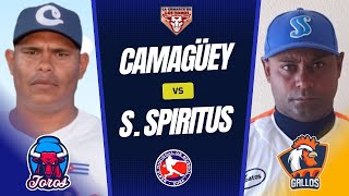 Camagüey vs Sancti Spíritus 2do juego Serie Nacional CONTINUACION [upl. by Yleoj]