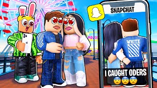 Snapchat Trolling Online Daters in roblox Life Together [upl. by Notlil]