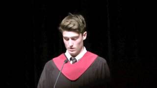 Funny High School Graduation Valedictorian Speech [upl. by Concettina577]