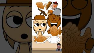 sprunki Brown Color Mukbang shorts youtubeshorts foryou [upl. by Gunner]