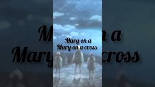 Attack on titan  lyrics  Mary on a cross ✨  anime [upl. by Ardnaxela89]