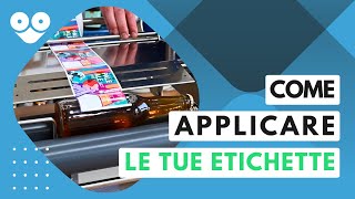 Come applicare le tue etichette adesive etichettatura automatica  LabelDoo Hacks 15 [upl. by Eelano]